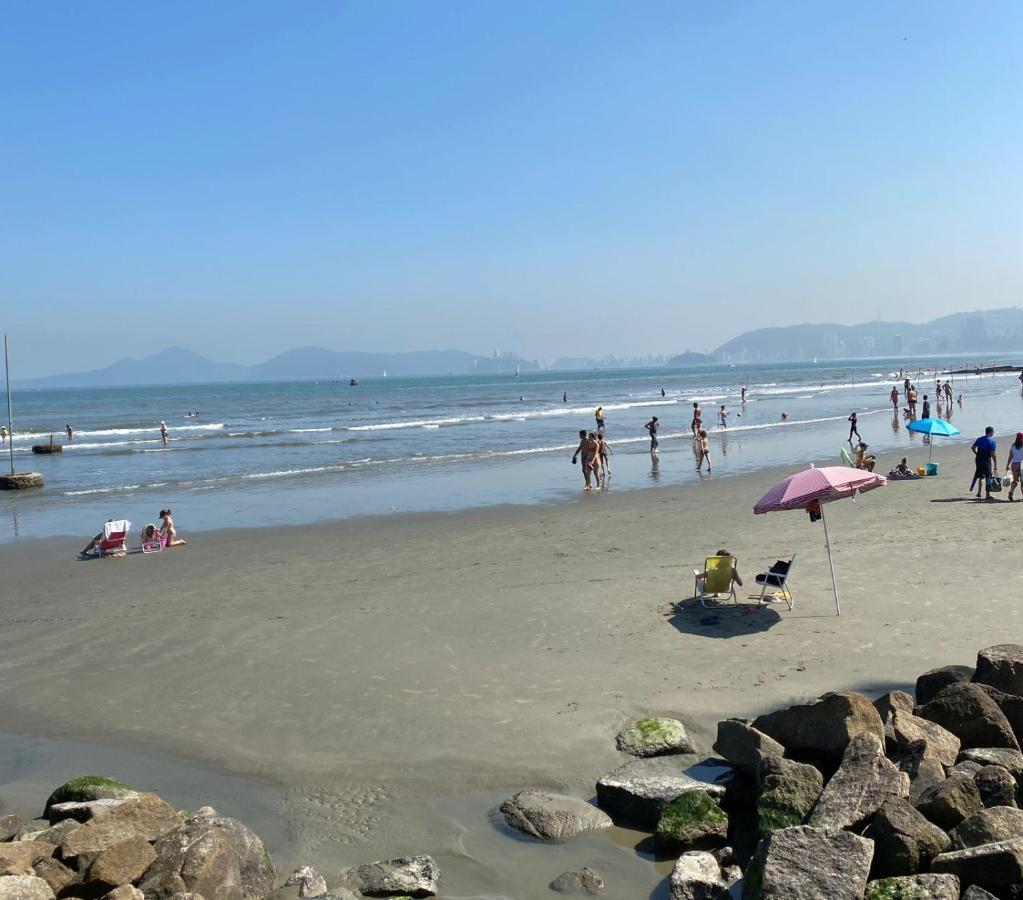 Lindo Kit Na Quadra Da Praia 桑托斯 外观 照片
